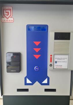 Vstopni avtomat v garažni hiši